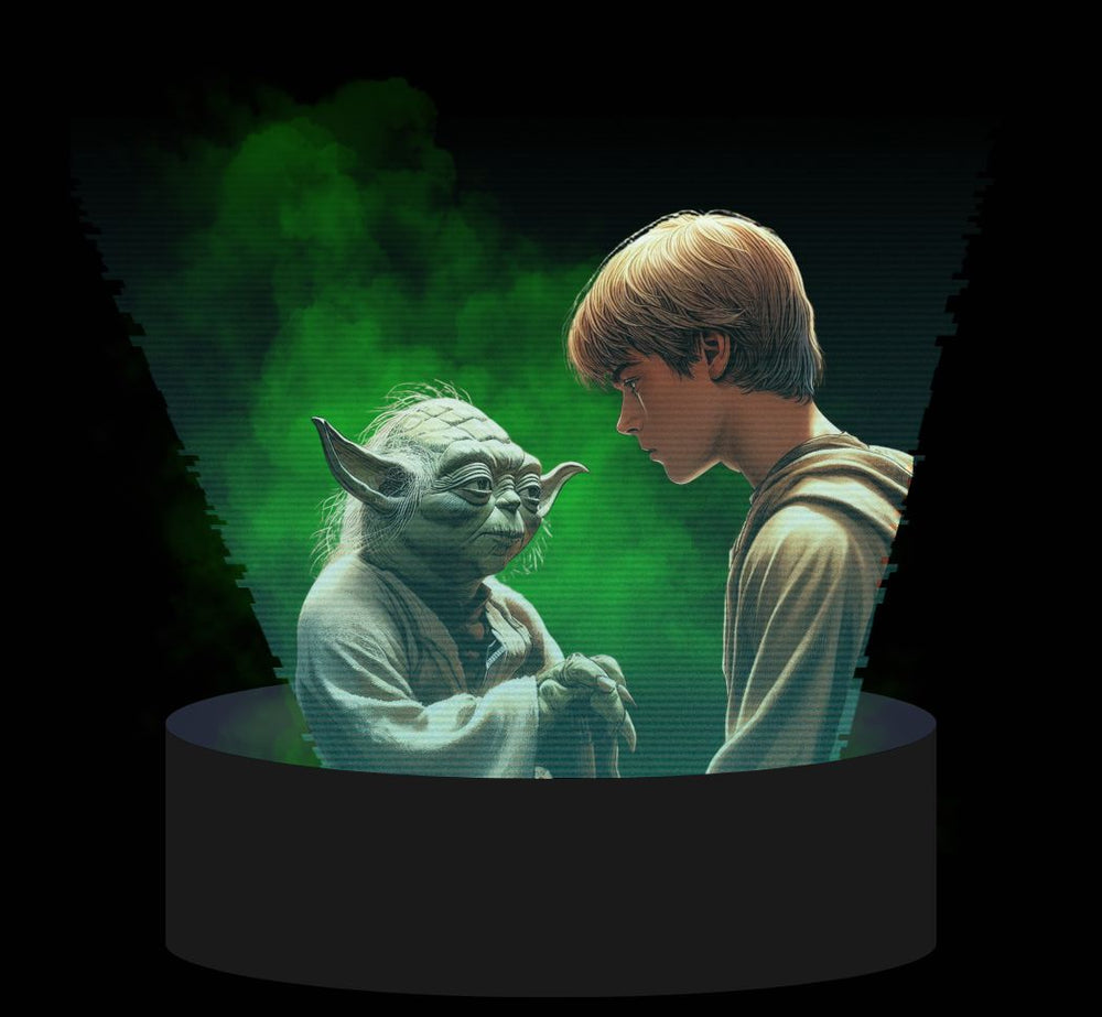 Yoda and Luke