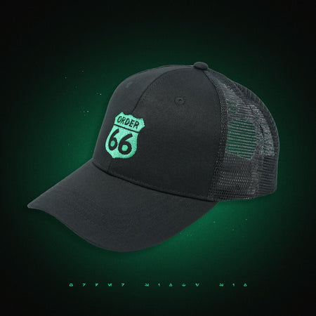 Order 66 Hat Classic with Green Logo