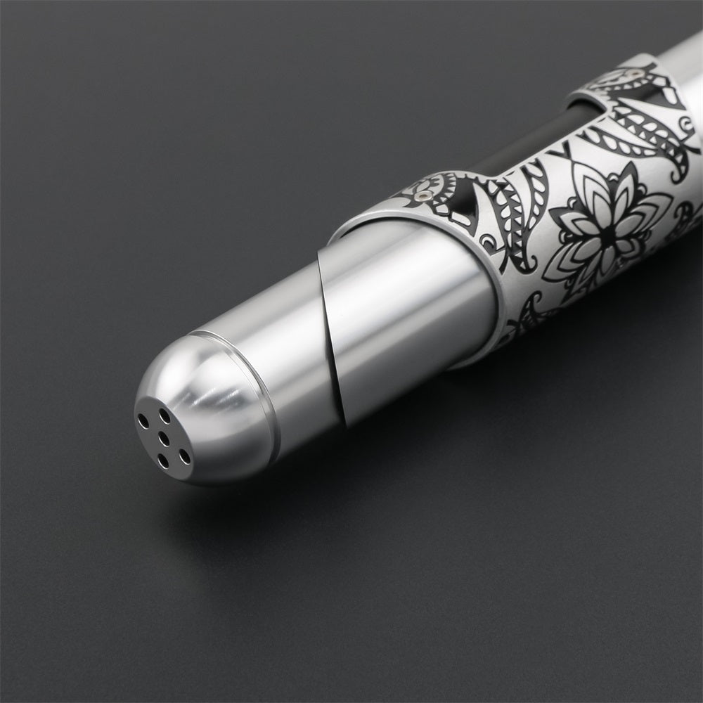 Bullet Floral - Silver-Black