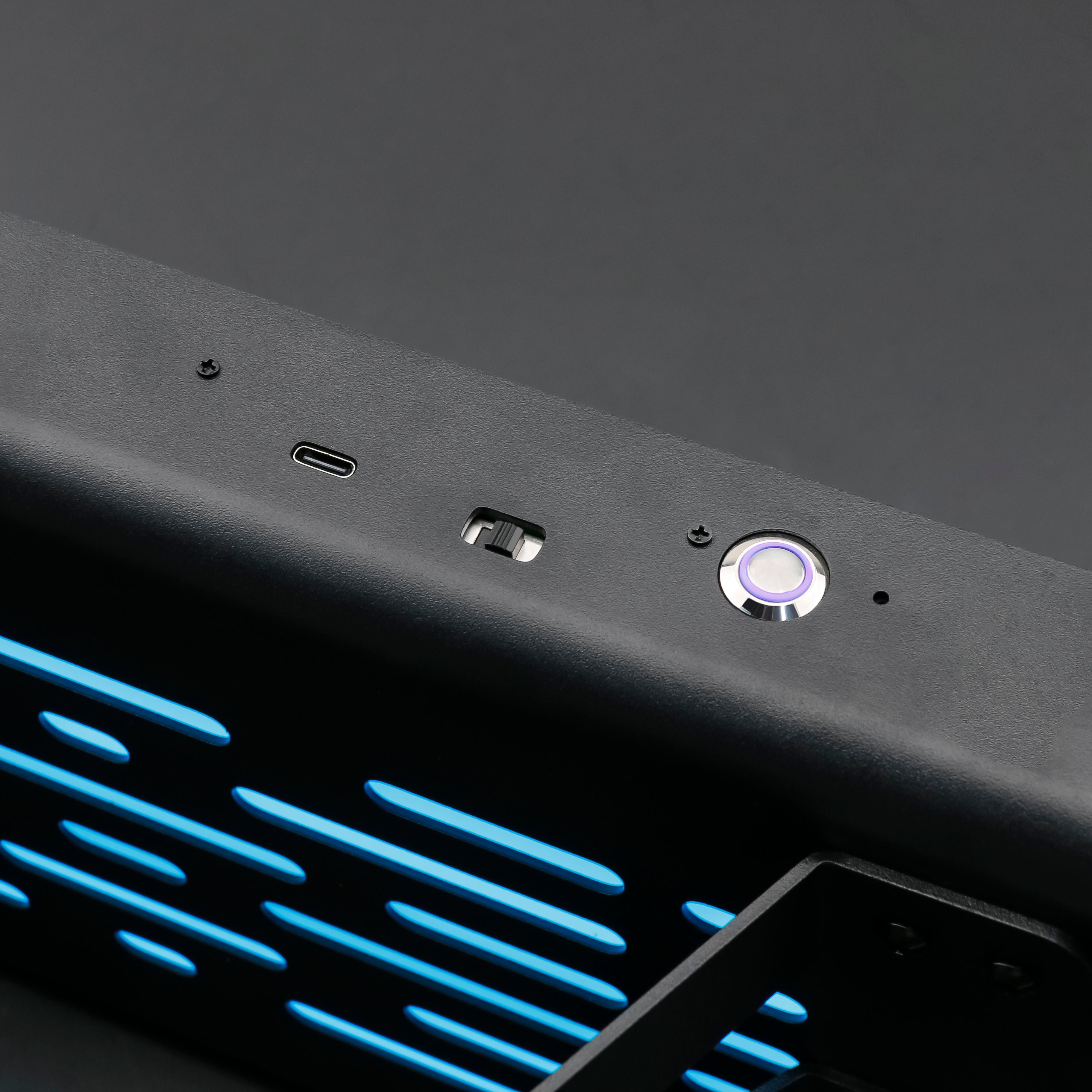 Light Up Metal Triple Saber Stand Display (Holds 3 Sabers RGB)