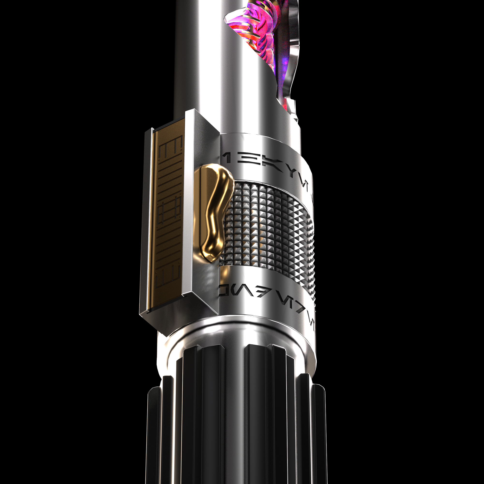 Fallen Knight Silver (Exposed Spinning Crystals) Exclusive