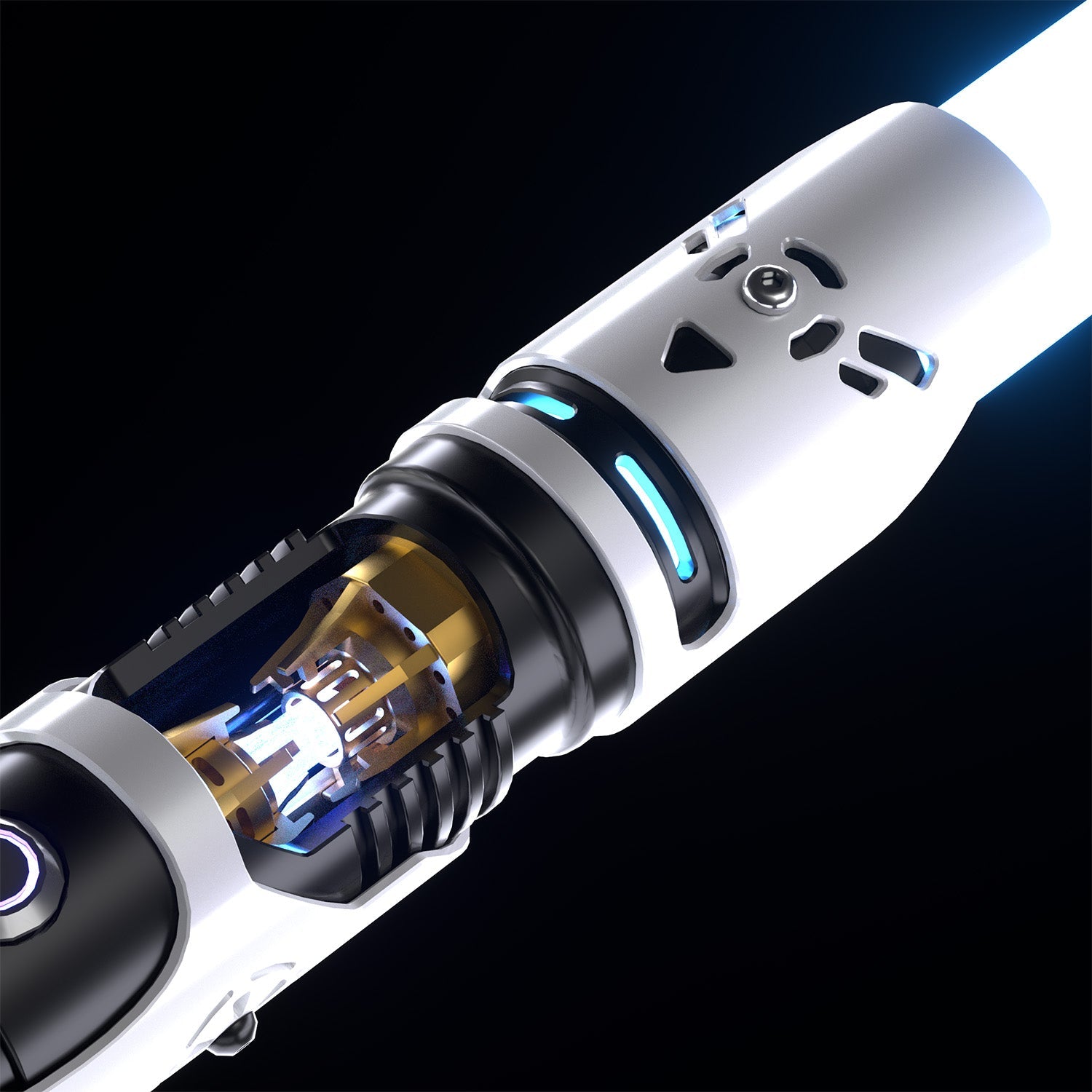 Soldier V2 White (Visible Crystal)